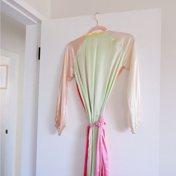 RHODE RESORT JAGGER SILK WRAP DRESS - Picture 11 of 15